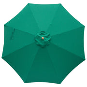 Billy Fresh 3m Bamboo Umbrella - Emerald Green